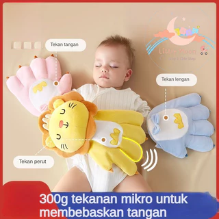 Bantal Tangan Penghibur Bayi Anti Kaget, A Kelas, Aman Digigit, Mainan Tidur Food Grade