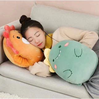 Boneka bantal selimut bahan adem lembut Balmut boneka tebal